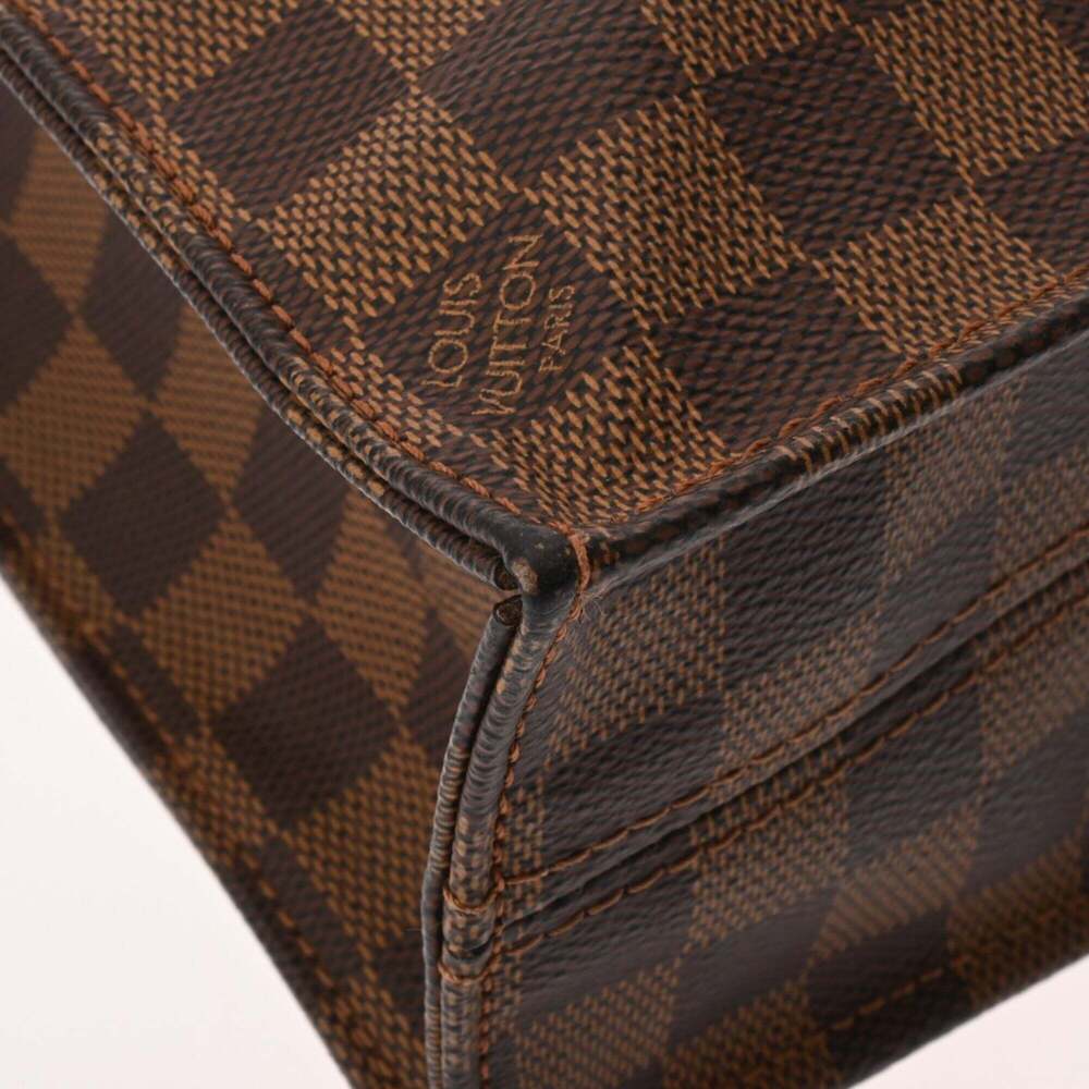 LOUIS VUITTON Louis Vuitton Damier Sac Plat Brown N51140 Men's and Women's Ca... - Picture 8 of 11